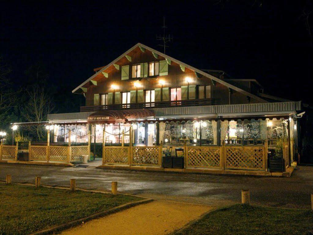 Sampans Logis Hotel Restaurant Le Chalet Du Mont Roland מראה חיצוני תמונה